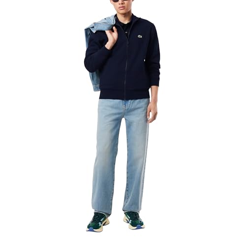 Lacoste Men's Ls Solid Full Zip4