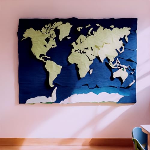 Rollo de papel crepé azul real para decorar cumpleaños 6