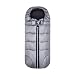 Lemonda Winter Outdoor Tour Waterproof Baby Infant Stroller Sleeping Bag Warm Footmuff Sack,Anti-Kicking Sleeping Nest,Wearable Stroller Blanket (Grey)