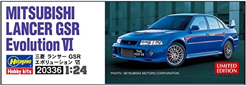 Maquette Mitsubishi Lancer Evolution VI Hasegawa 1:24 Haute Précision