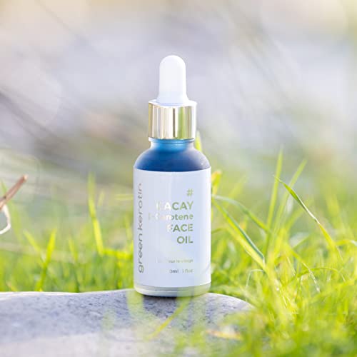 Huile visage Green Keratin CACAY élixir précieux éclat 30ml