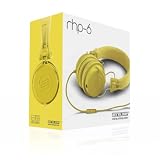 Reloop RHP-6 - Słuchawki DJ i Lifestyle z dostrojonym dźwiękiem, lekka konstrukcja i bezpieczne dopasowanie (żółte)