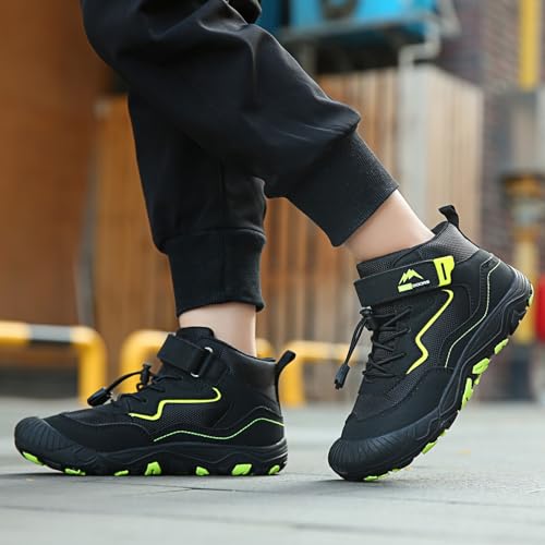 Boys Girls Tennis Shoes Non-Slip Lightweight Gym Shoes Unisex Breathable Hiking Sneakers Running Sneakers3