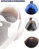 Naprawa obcasów, Zestaw do obuwia skórzanego, sportowego, 1/2/3/4 pary(Black,2pair)