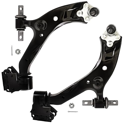 Image of Detroit Axle - 4pc Front End Control Arms Kit for 2015-2016 Honda CR-V, 2 Lower Control Arms w /Ball Joint 2 Sway Bars Replacement
