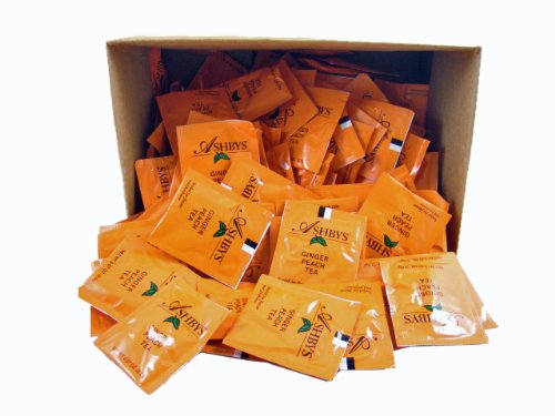 Ashbys Ginger Peach Tea Bags, 200 Count Box