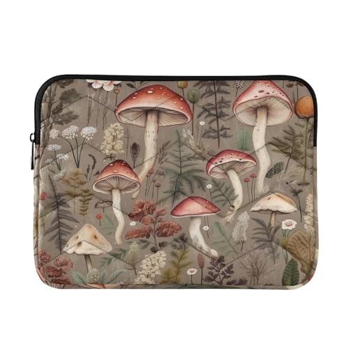 Funda para laptop 13-14 pulgadas Mushrooms impermeable miniatura 1