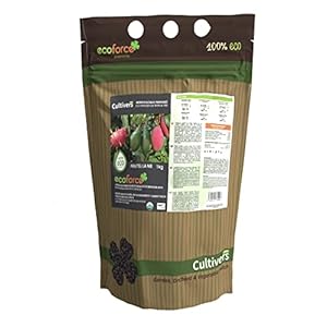 Cultivers CULTIVERS biologische meststof voor tropische bomen, 1 kg. Meststof voor avocado, mango, lychee, pitahaya, papaya en guave. 100% natuurlijk