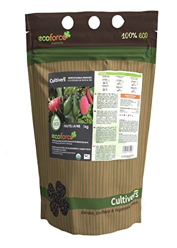CULTIVERS Abono árboles Tropicales Ecológico 1 kg. Fertilizante p...