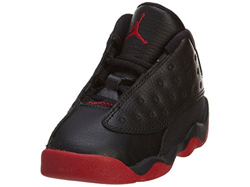 Jordan Kids 13 RETRO BT BLACK/BLACK//GYM RED 414581-003 5