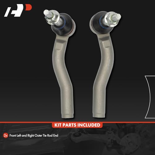 A-Premium 2 x Front Outer Tie Rod Ends, Compatible with ChevY Silverado 1500 19-24, Tahoe/Suburban 21-24, GMC Sierra 1500 19-24, Sierra 1500 Limited 22, Yukon (XL) 21-24, Cadillac Escalade (ESV) 21-24 by A-Premium - Used condition - Image 3