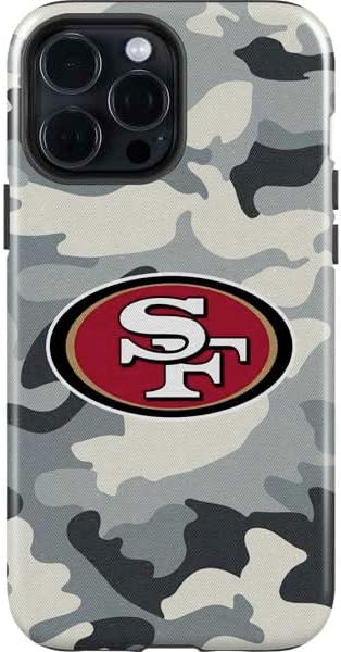 Skinit Impact Phone Case Compatible with iPhone 15 Pro Max - Officially Licensed NFL San Francisco 49ers Design