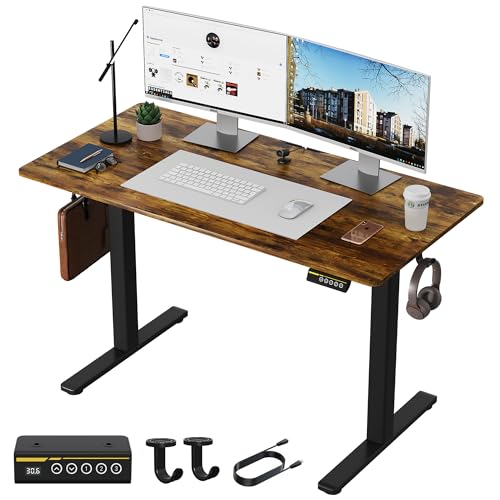 Gamork Electric Standing Desk 48'x24' Adjustable Height Stand Up Desk Ergonomic Sit Stand Desk for...