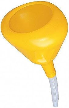 Fast Fill Funnel, 3 qt, Yellow