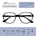 Mediss X-ray Radiation Protection Lead Glasses - Safety Protective Eyewear Goggles with Wrap-around Plastic Frame for MRI CT, 0.5mm Pb, 1 Pcs