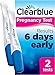 Price comparison product image Clearblue Pregnancy Tests, Early Detection Pregnancy Test, Results 6 Days Early, 99% Accurate Results, 2 Visual Tests