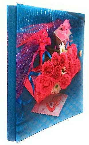 Image of Natraj Series Photo Album with Extra Clear PVC Film 200 Photos (Photo Size Supported: 4x6 Inches, Multicolour) (Design 7)