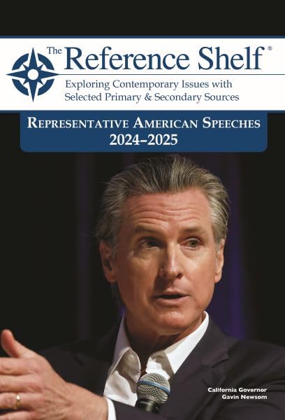 The Reference Shelf: Representative American Speeches, 2024-25: 0      Paperback – December 4, 2025