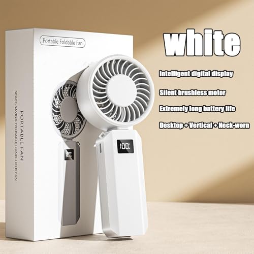 Ventilador portátil recargable ideal para tus días de camping y playa este verano 5
