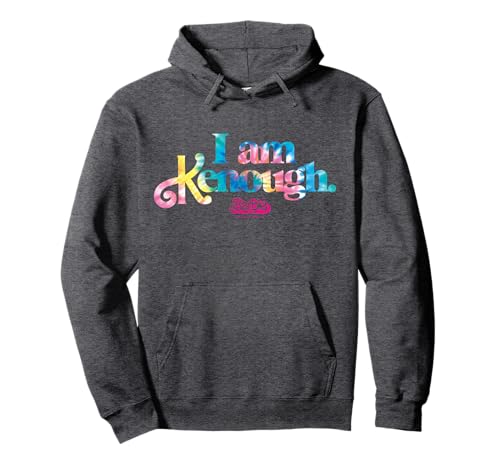 Barbie The Movie - I'm Kenough Tie Dye Logo Pullover Hoodie