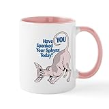 CafePress Spank Your Sphynx Spots Mug 11 oz (325 ml) Ceramic Coffee Mug