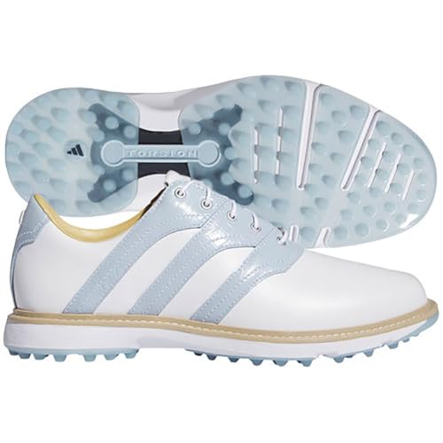 adidas Mens Mc Z Traxion Spikeless Golf Sneakers Shoes - White