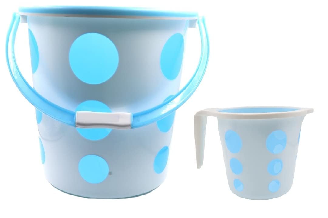 Regalo Jumbo Designer Bathroom 2 PC Set, 25 LITERS Jumbo Big Bucket and 1.5 LITERS Mug, Virgin Plastic, Heavy Duty -Berry (Brown) (B0BXNT8L3Q) Amazon Price History, Amazon Price Tracker