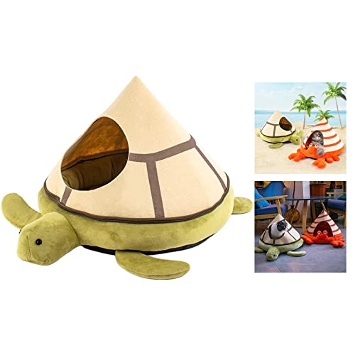 Generic 2 Peças Filhote de Cachorro Fofo Cama de Cachorro Coelho Ninho Ninho Caverna Confortável Int