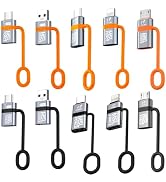 日本の中小企業 MSL FORCE USB-A (メス) to USB-C (オス) 5Gbps データ転送 コンパクト 変換アダプター OTG対応 (1個(オレンジ), USB-C(メス) t...
