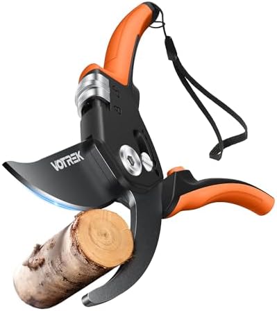 8.5" Pruning Shears for Gardening, 【Unique Stepless Handle Opening】Professional Bypass Garden Clipper, Heavy Duty Plant Pruners for Branch 【SK5 Steel Blades】【Built-in Spring】【All Hand Sizes】 - Thumbnail 2