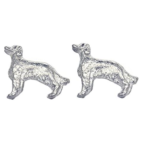 Gemelos Perro Setter, Hecho a Mano, Peltre, William Sturt Cover