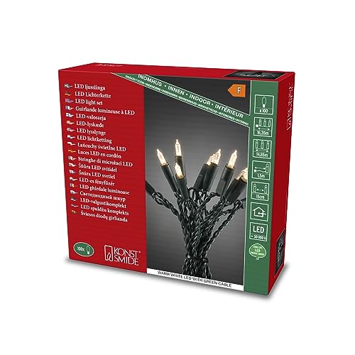 Konstsmide LED Minilichterkette / für Innen (IP20) 230V Innen / One...