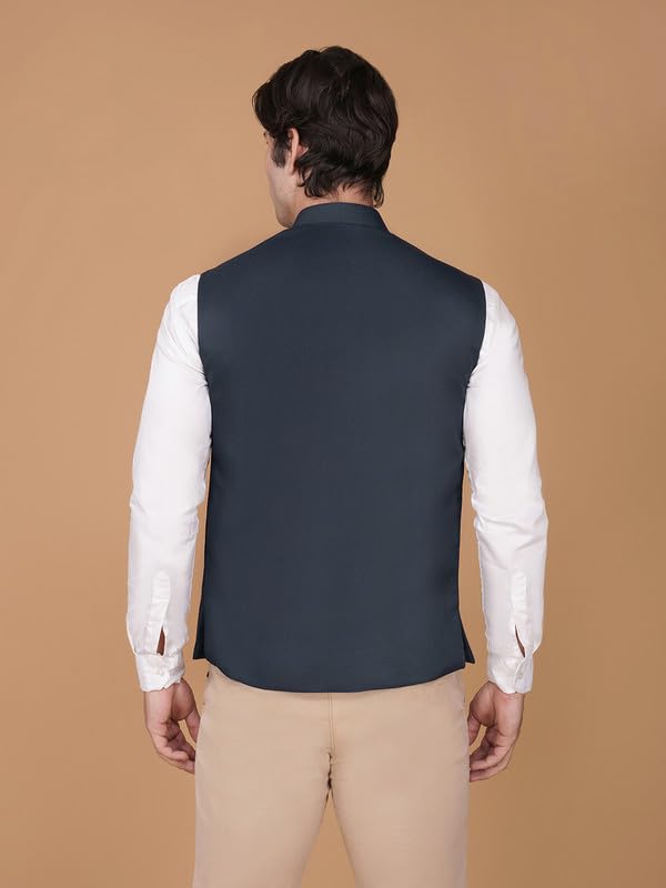 Image of DEIFIC Bandi Modi Koti, Nehru Jacket for Men, Cotton Waistcoat for All Occasion: Diwali, Wedding, Ethnic, Office Party, Formal & casual Look