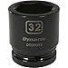 Dynamic Tools D020032 3/4" Drive 6 Point Metric Impact Socket with 32mm Standard Length