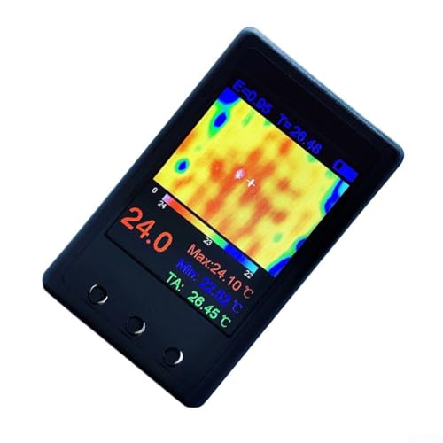 Handheld Thermal Imaging Camera 2.4" LCD Infrared Imager with -40℃ to 300℃ Detection, 24 x 32 Sensor Resolution, USB Data Transmission for PCB,