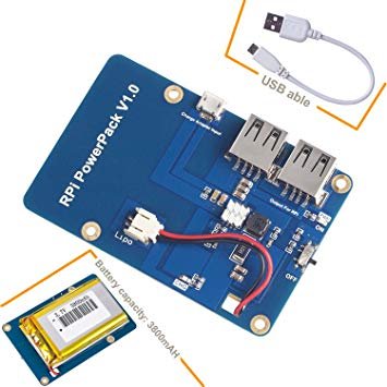 REES52 Lithium Battery Pack Power Extension Card with Switch for Raspberry Pi 3.2 Model B, 1 Model B + Pi Banana-picture-20