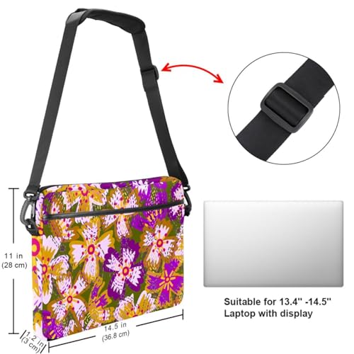 Maletín bandolera para laptop de 14.5 pulgadas que soluciona la falta de espacio para tu tablet 7