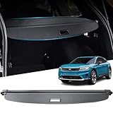 Cargo Cover for Honda Prologue /Chevy Blazer EV 2024 2025 |Black Carbon Fiber Texture | Luggage Security Shade with Anti-Peeping Design | Car Privacy Screen | No Gap Retractable Trunk Security Cover