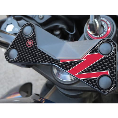 Motorcycle PARASERBATOIO RESINATO ADESIVO EFFETTO 3D, COMPATIBILE con KAWASAKI Z900 (VERDE SCURO