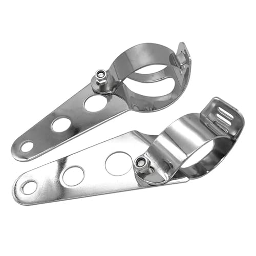 Soportes universales para faros de moto para evitar vibraciones en barras de luz de 28-46mm