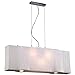 PLC Lighting 73008 IVORY Pendant from Leona Collection