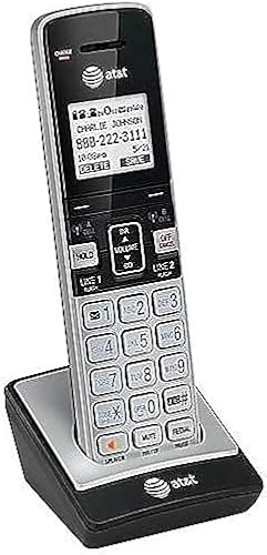 Miniatura 3 de AT&T 286724 AT&T TL86003 Teléfono inalámbrico PlataNegro