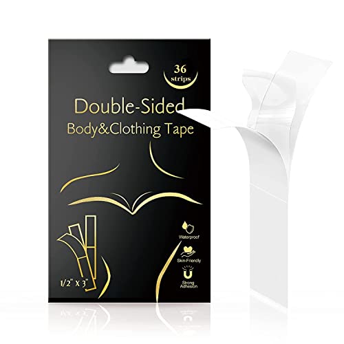 Image of UCRAVO Boob Tape, Body Tape for Women Boobytape for Breast Lift | Brace Lift & Contour of Breasts Sticky Body Tape (36 Febric Tape)