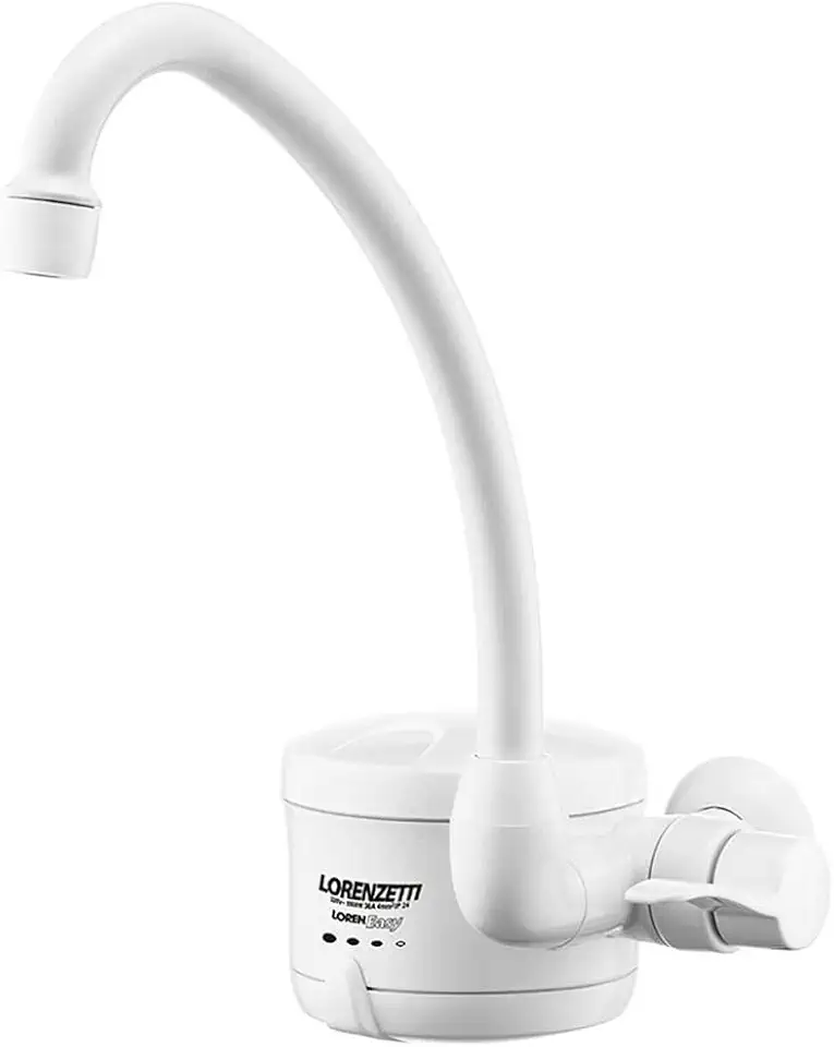 Torneira Elétrica Loren Easy 127V 4800W, Lorenzetti, 7550035, Branco, Pequeno