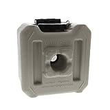 WaterBrick 1833-0006 Stackable Water Container, 1.6 gal of Liquids/Up to 13 lb of Dry Foods, Tan