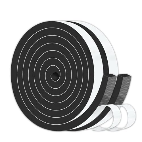 Image of Weather Stripping,High Density CR,Reduce Noise,3 /4 in x 1 /2 in x 13Ft