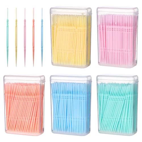 Brosses interdentaires jetables EXCEART contre les débris coincés lot 1100 cure-dents