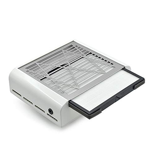 Rolabling Nail Dust Collector Strong Suction Dust Extractor Fan Collector No-spilling Filter Powerful