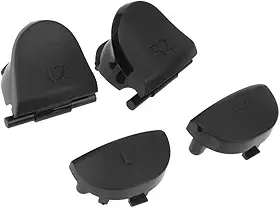 FVDPWYE Conjunto de Botões Genéricos de Reposição L2 R2 L1 R1 para Controle.
