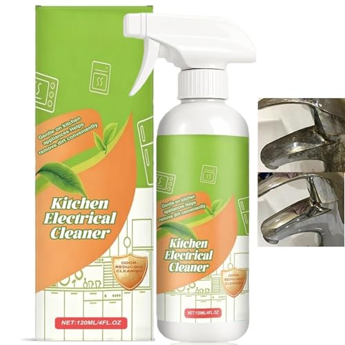 Natural Formula Multi-Purpose Foam Cleaner Spray Oven Cleaner Spray & All-Purpose Cleaning Spray to Tackle Stains for Kitchen Stove Range Hood Multi-Purpose Oil Cleaner
